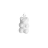 White Gummy Bear Charm